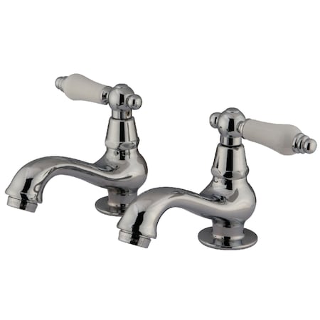 Kingston Brass KS1101PL Heritage Basin Tap Faucet, Polished Chrome KS1101PL